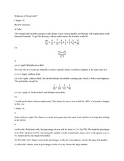Homework 7 Solution