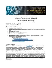 CMST101_32 Spring 22 Syllabus.pdf