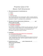 Practice Quiz 2 for Basic Cell Structures.docx