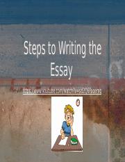 Steps to Writing the Essay.pptx
