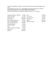 EJERCICIO  CLASIFICACION DE CUENTAS EN BALANCE GENERAL .docx