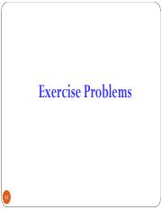Exercise Problem Solutions Synchronous Machines