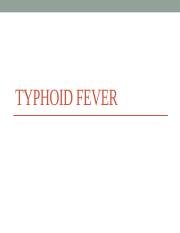 Typhoid Fever pppppppppp.pptx