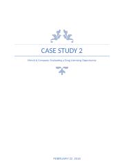 merck case study analysis