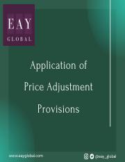 Price Adjustment Provisions.pdf