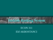 Turkish Banking System
