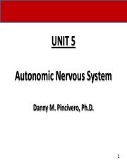 UNIT 5 - Autonomic nervous system SN.pdf