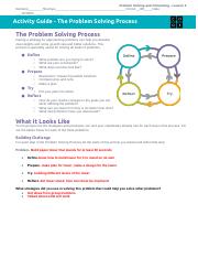 CF2- The Problem Solving Process.docx