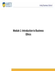 Module 1- Ethics Morals Values.ppt