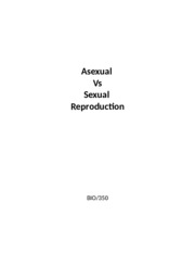 Asexual Vs. Sexual Reproduction - week 6 paper (2) sc
