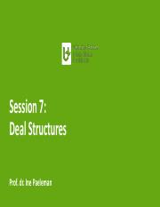 Session 7 Deal Structures.pdf