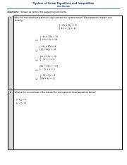 System of Linear Equations and Inequalities Unit Review-1.pdf