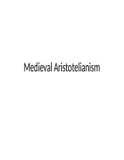 Medieval Aristotelianism.pptx