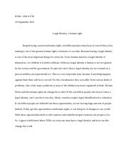 Summary and Response Essay of a TEDx..docx