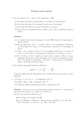 Problem Session 4 Solution on Group Theory