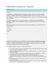 CHCCCS015 Assessment 1 Question rev2.docx