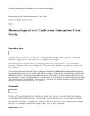 Hematological and Endocrine Interactive Case Study.html