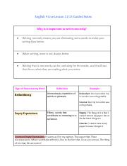 English 4 Live Lesson 11_15 Guided Notes (1).docx