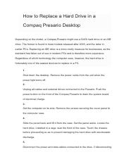 How to Replace a Hard Drive in a Compaq Presario Desktop.pdf