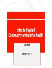 IPB Lecture 9 - Community and mental health.pptx