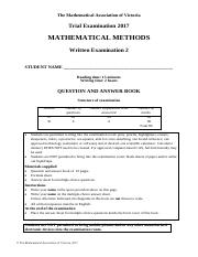 Trial Exam 2 - 2017 Mathematical Methods - Exam.pdf