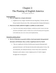 Unit 1, Chapter 2_ The Planting of English America .docx