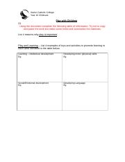 Play with Children worksheet.doc