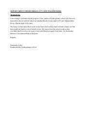 HEADTEACHER'S REPORT ABOUT TWO PUPILS AT NYAKA PRIMARY SCHOOL u.docx
