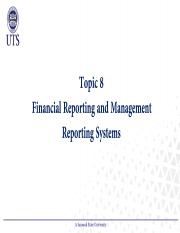 UTS Topic 8 Financial and Management Reporting.pdf
