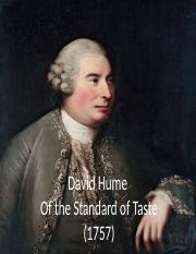 Hume theory of taste.pptx