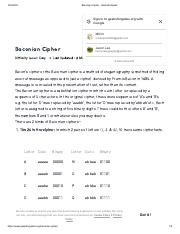 Baconian Cipher - GeeksforGeeks.pdf
