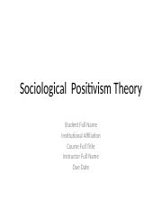 Social Positivism Theory.pptx