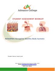 Recognise Healthy Body System.docx