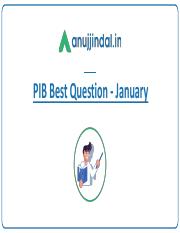 PIB Best Questions - JANUARY.pdf