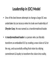Leadership in (OC) Model (MEUE).pptx