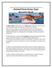 Animal Farm Essay Type Question-Form 5.pdf