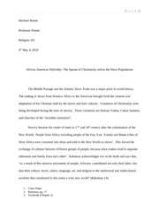 Final Relgion Paper