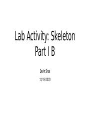 Skeleton Part I B - Devin Shea.pptx