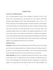 Online marketing research paper example  1.docx