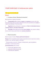 Study guide - cardiovascular-blood updated (1).docx