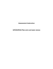SITHKOP002_Assessment Final draft.pdf