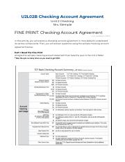 U2L02B Resource Checking Account Agreement.pdf