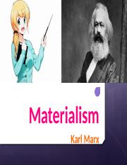 Materialism 2022.pptx
