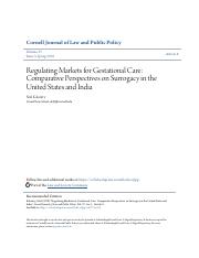 Regulating Markets for Gestational Care_ Comparative Perspectives.pdf