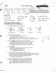 Dynamic and  Forces Test.pdf