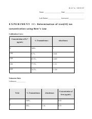 CHM1045L Exp 13 DATA SHEET.pdf