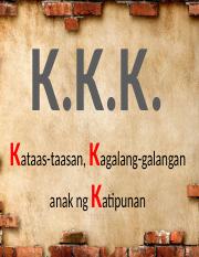 kkk acronym philippines