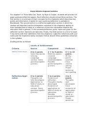 Chapter Reflection Assignment Guidelines (1).docx