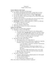 Astronomy Chapter 22 book notes