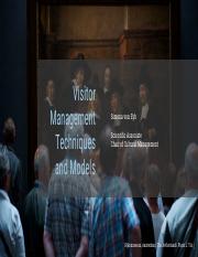 Unit 8 - Visitor Management Techniques and Models.pdf